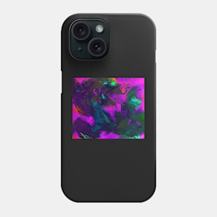 Black Opal Pattern Phone Case