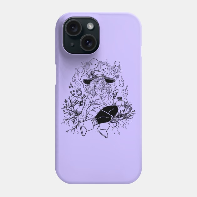 Basic Witch Phone Case by jackie morrow