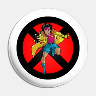 Fireworks Superhero Pin