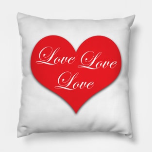 Love Love Love Pillow