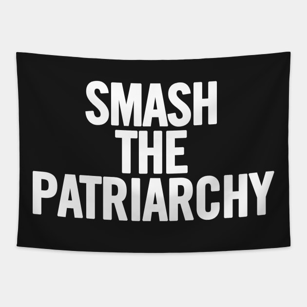 Smash The Patriarchy Tapestry by sergiovarela