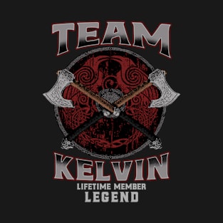 Kelvin Name - Lifetime Member Legend - Viking T-Shirt