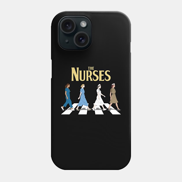 Retro Nurse Gifts Nurse Week Gifts Womens Funny Nurse Phone Case by KsuAnn