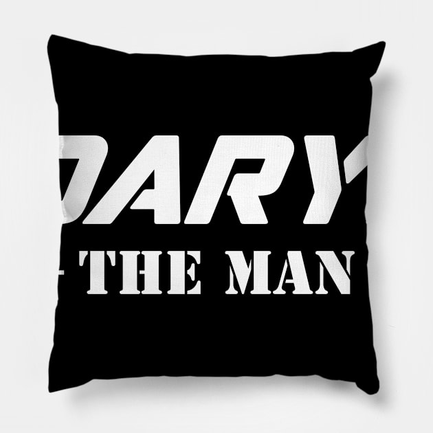 Daryl The Man | Team Daryl | Daryl Surname Pillow by Carbon