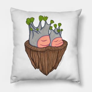 Pachypodium caudex 5 Pillow