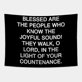 Psalms 89:15 Bible Verse Text (NKJV) Tapestry