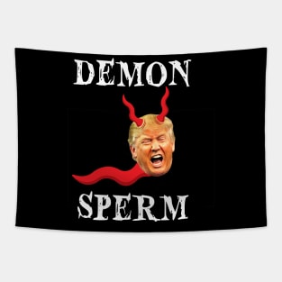 Demon Sperm Trump Tapestry