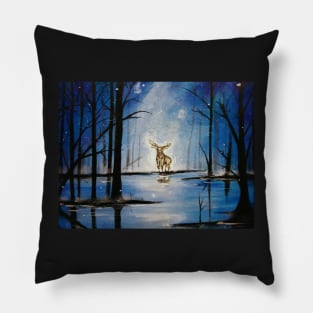 Winter Stag Pillow