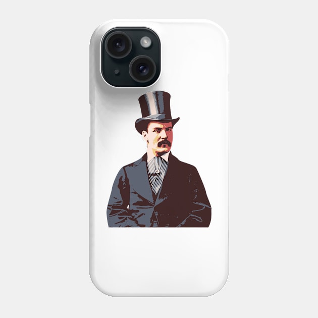 Vintage Illustration Man Phone Case by boholoc0