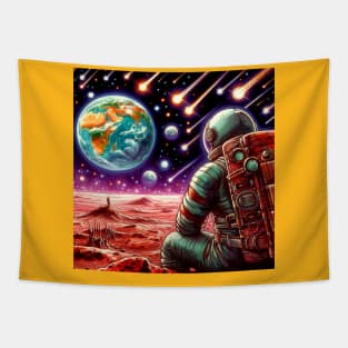 MARS AND THE STARS 6 Tapestry