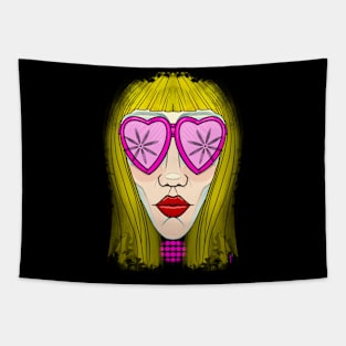 Retro blonde Tapestry