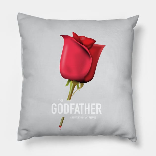 The Godfather - Alternative Movie Poster Pillow by MoviePosterBoy