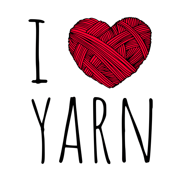 I Heart Yarn by inkerdoo