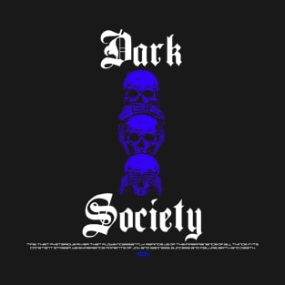 DARK SOCIETY BLUE T-Shirt