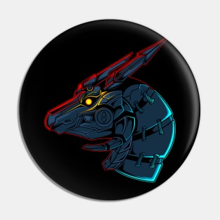 Mecha Dragon Pin