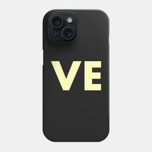 VE cream Phone Case