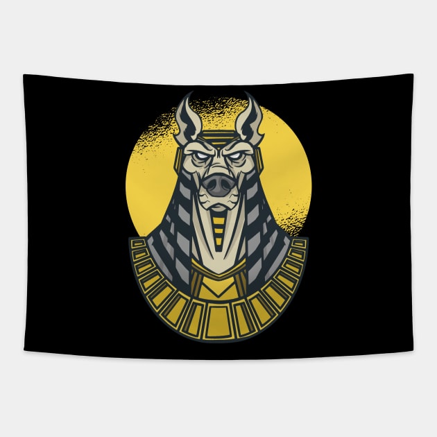 Fontaine Exclusives Anubis #119 Tapestry by Fontaine Exclusives