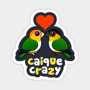 Cute Cartoon Caique Crazy Magnet