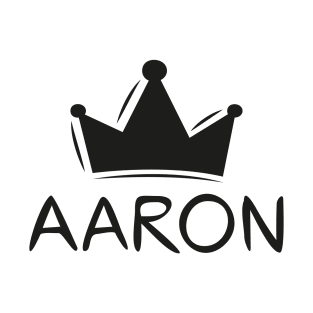 Aaron name, Sticker design. T-Shirt