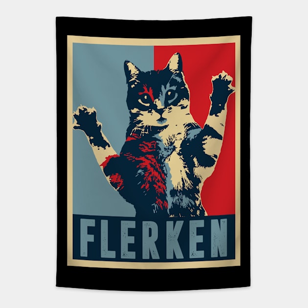 Flerken Tapestry by VanHand