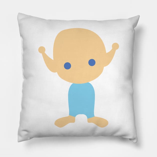 Alien by Lunii Pillow by LuniiTee