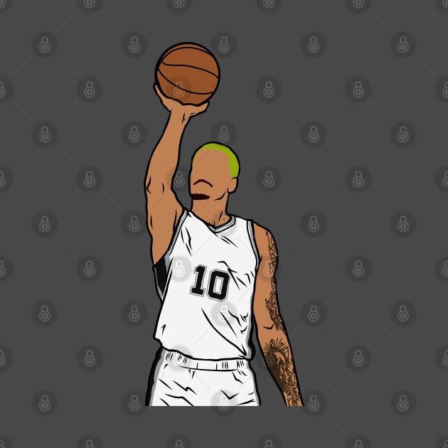 Jeremy Sochan Free Throw by rattraptees