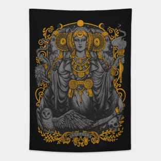 Iberian Hecate gray version Tapestry