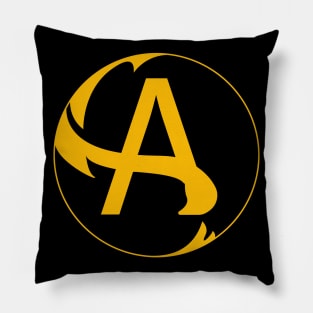 Alpha circle logo Pillow