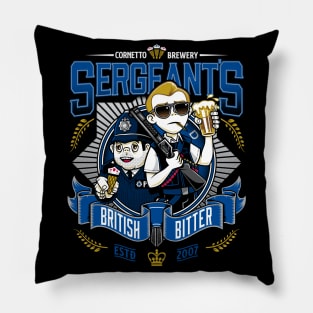 Sergeant's British Bitter - Hot Fuzz - Beer Label Pillow