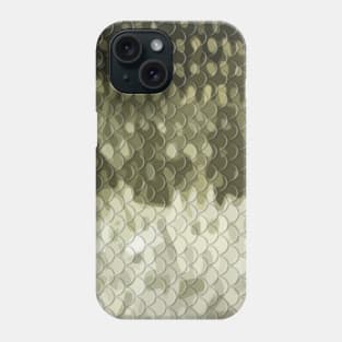 Largemouth Bass Color Pattern Inspired Art Decor Phone Case