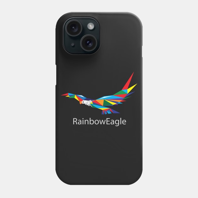 Rainbow Eagle Phone Case by martinussumbaji