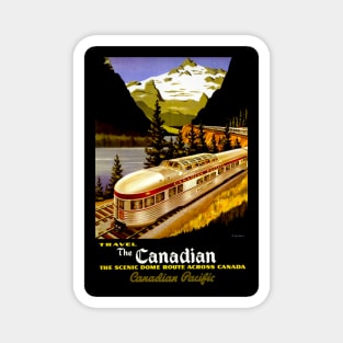 The Scenic Dome - Canadian Pacific - Vintage Travel Magnet