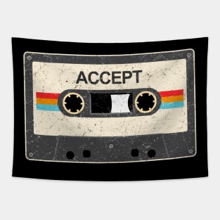 kurniamarga vintage cassette tape Accept Tapestry