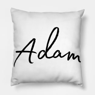 Adam Name Calligraphy Pillow