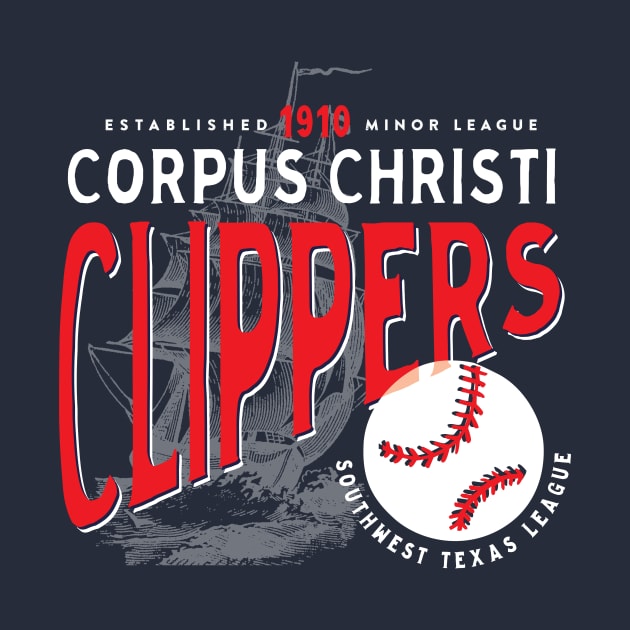 Corpus Christi Clippers by MindsparkCreative