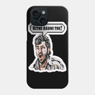 Kitne Aadmi The Funny Hindi Dialogue Phone Case