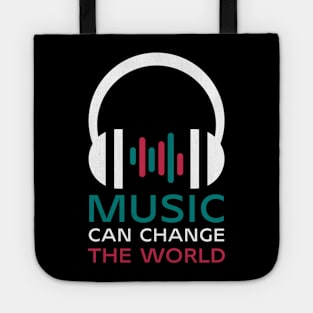 MUSIC can change the world Tote