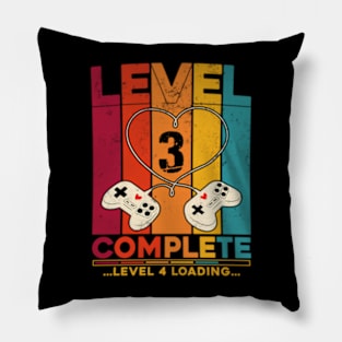 Level 3 Complete Level 4 Loading Video Pillow