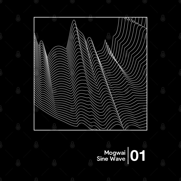 Mogwai - Sine Wave / Minimal Style Graphic Artwork by saudade