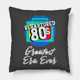 Recaptured80s Greatest Era Script Pillow