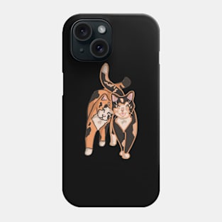 Double Trouble Cats Phone Case