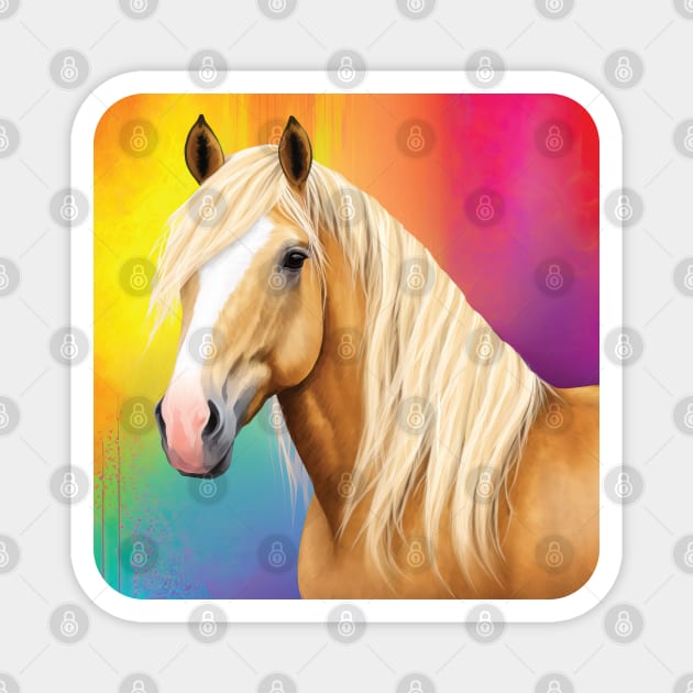 Palomino Horse Magnet by graphicmessage