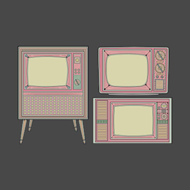 Red Classic Television by milhad