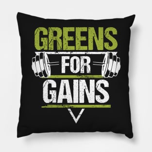 Eat Plants, Gain Muscle Pillow