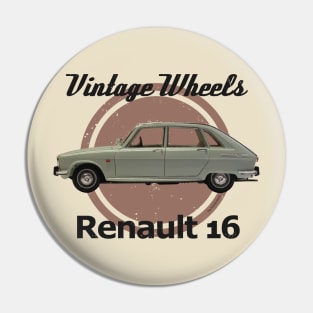 Vintage Wheels - Renault 16 Pin