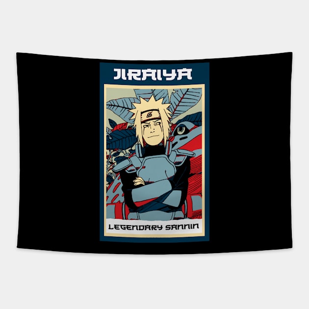 jiraiya sannin Tapestry by FIFTY CLOTH