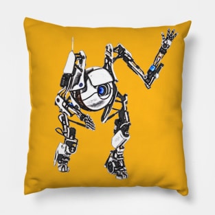 Portal 2 Atlas Waving Hello Pillow