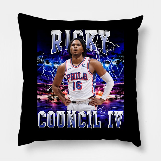 Ricky Council IV Pillow by Gojes Art