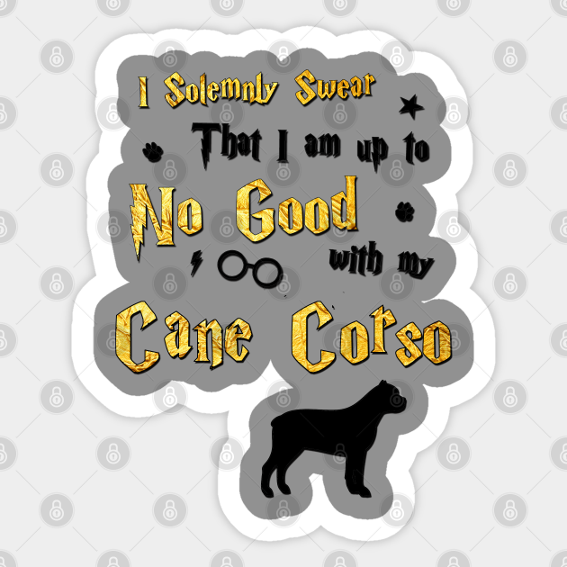 Cane Corso Cane Corso Sticker Teepublic
