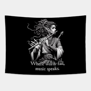 Elven Bard Tapestry